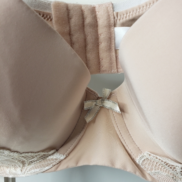 Perfects Perfectly Australian Balconette Padded Underwire Lace Sparkles Bra 38 C - Picture 3 of 13